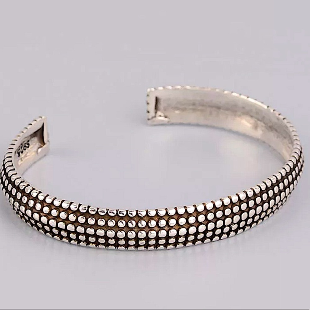 Punk Vintage Geometric Bangle Cuff Bangle - Picture 2 of 13